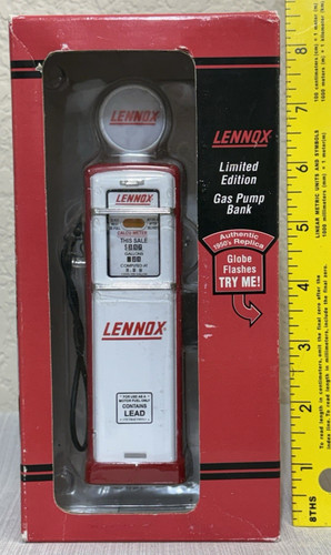 Lennox gas pump bank - lennox, authentic