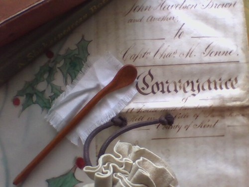 Hand crafted wooden spoon - hand,