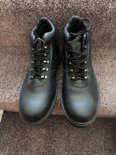 Arco black safety boots - black, uk