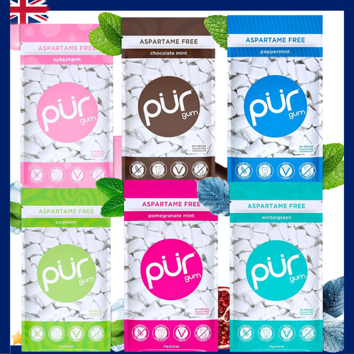 Pur 100 xylitol chewing gum - 100%,