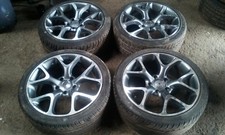 VAUXHALL INSIGNIA SRI ALLOY WHEELS SET 225/40/18, 245/35/18 TYRES 09-17