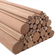 Sapele Dowels - 350mm, 500mm, 1m lengths, various diameters