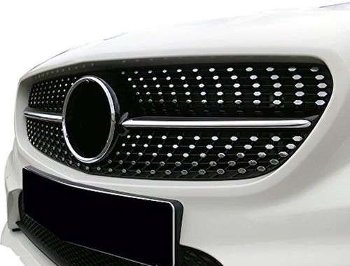 Gloss black grill grille for - black,