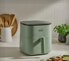 Gino D'Acampo 6L DIGITAL AIR FRYER. GREEN BLACK DISPLAY. BARGAIN.