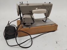Vintage Singer Fashion Mate Model 239 Sewing Machine with Foot Pedal Untested 