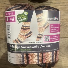 Crelando 75% virgin wool brown