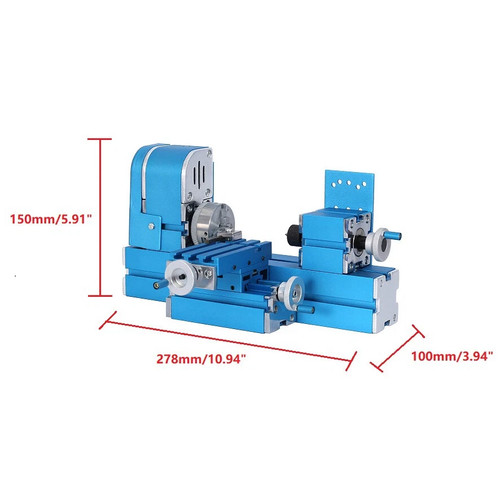 Mini motorized lathe milling - mini, /