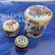 Vintage Halcyon Days Enamel
