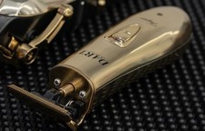 Gold Tsuper Hair Trimmer – 7000 RPM Powerful Motor, 100min Runtime, Pro T-Blade