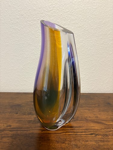 Vtg kosta boda amber purple - kosta,