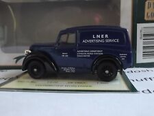 Lledo DG58034, Morris Z Van, LNER Advertising Service, Manchester - cert