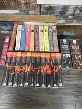 26 x Inspector Morse TV Shows on VHS Video Cassette Tapes Stars John Thaw