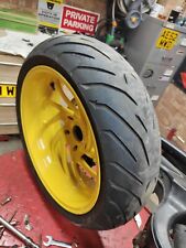 BMW K1200S Rear Wheel Yellow NO Tyre  K1200R K1300S K12S K40 2005-2009 