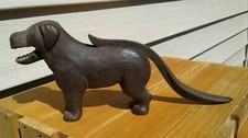 Cast Iron Dog Nutcracker Made