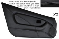 BLACK STITCH 2X FULL DOOR CARD