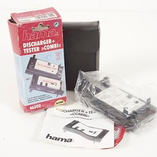 HAMA DISCHARGER & TESTER COMBI 46302 BOXED - For 6v Ni-Cad Camcorder Battery