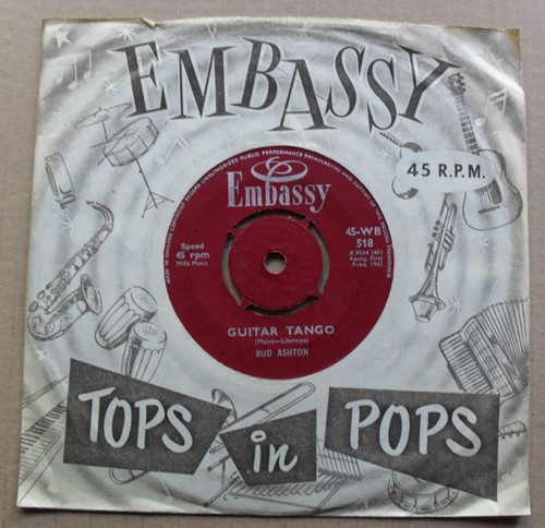 Bud ashton guitar - tango, 7"