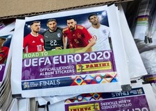 50 Packets Panini Road To Uefa Euro 2020 Stickers Pack Sealed Packs