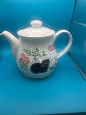 Sandler BLACK CAT Teapot Vintage 1980’s