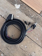 SCART to BNC + RGA Breakout