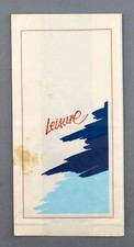 LEISURE INTERNATIONAL AIRWAYS VINTAGE AIRLINE AIR SICKNESS BAG SICK BARF MOTION 
