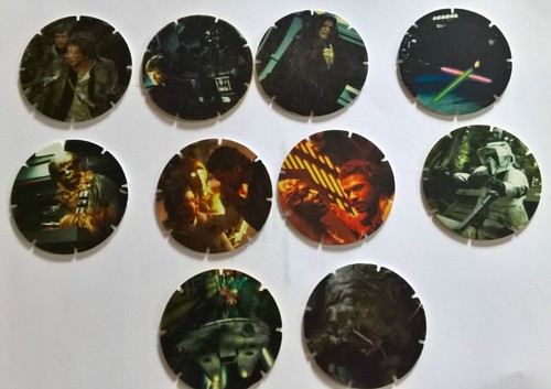 Pogs 10x star wars - pogs,