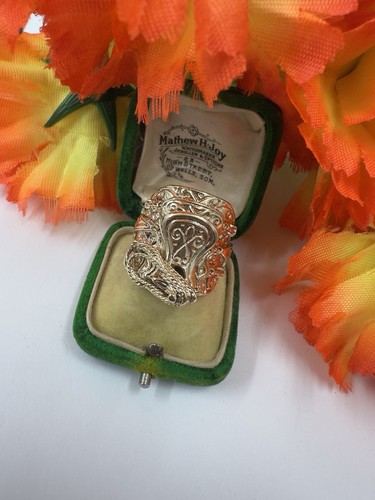 9ct saddle ring yellow - 9ct,