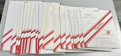 Lot showgard clear stamp - lot, of