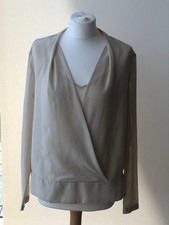 Elegant Jaeger Blouse In Gray