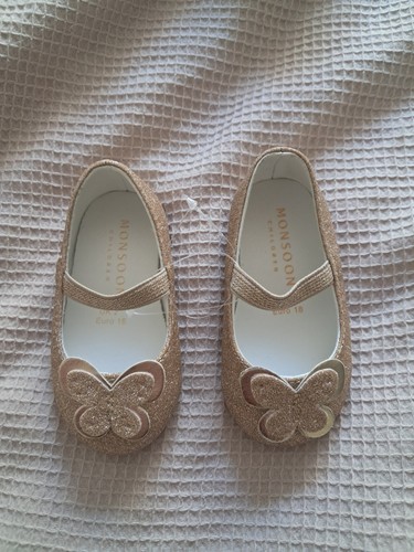 Monsoon baby girls shoes - girls,