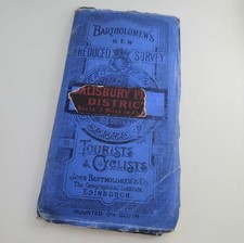 BOER WAR ERA SALISBURY PLAIN MAP BRITISH ARMY VINTAGE ORDNANCE SURVEY MILITARY