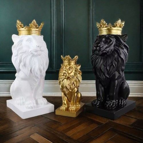 Model lion statue - model,