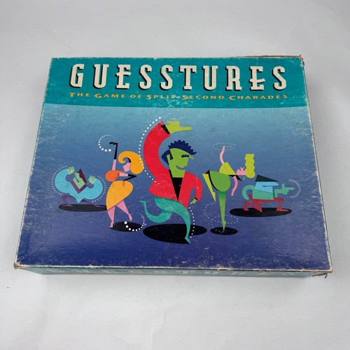 Vintage guesstures board game - vintage,