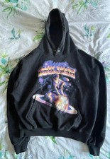 PLANET CHILDISH HOODIE- UK M- BLACK  TGF BROS y2k