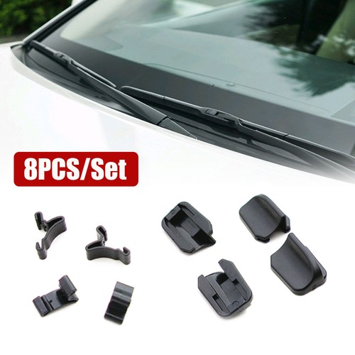 Black car parts wiper blade - black,