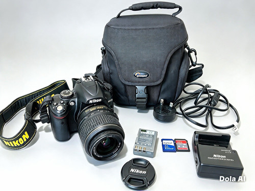 Nikon d5000 3mp dslr black - d5000,