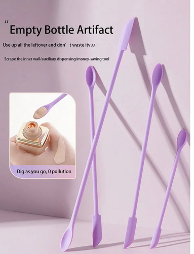 3pcs silicone mini spatula jar - mini,