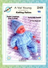 DOLLS KNITTING PATTERN No 249