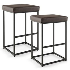 2 Pcs 76cm Bar Stools Dining