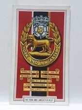 Gallaher Cigarette Cards, Army