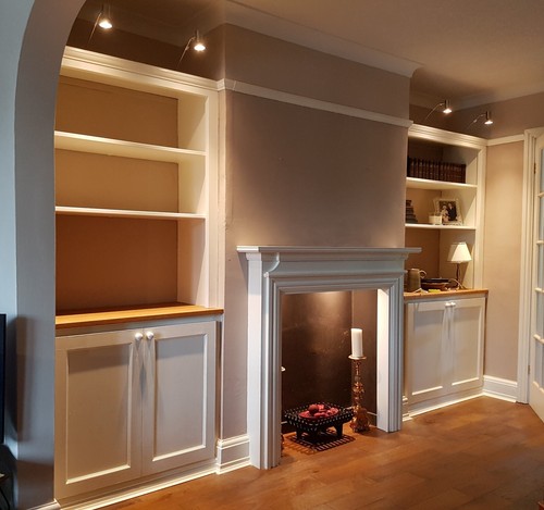 Alcove cupboard doors - cupboard,