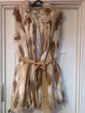 miss selfridge size 12 fur