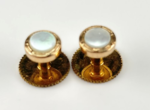 Pair vintage gold - vintage,