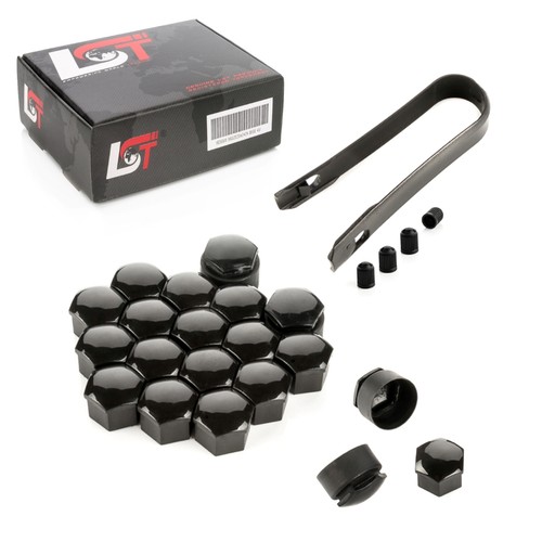 20x wheel lug nut - 20x, caps