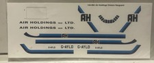1/144 scale model airliner