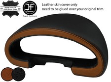 BLACK TAN 2 TONE LEATHER