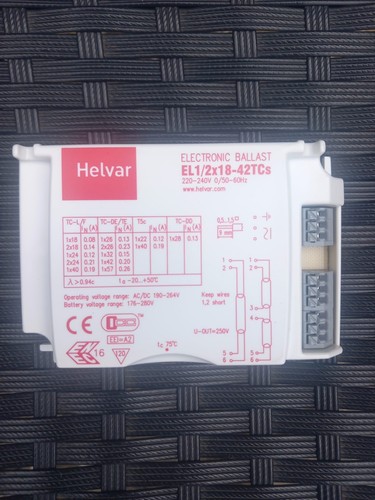 Helvar el1 42tcs - x, 18-