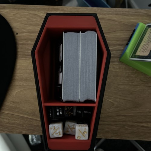 Coffin mtg deck - box, magic