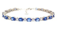 Silver Tanzanite & Diamond