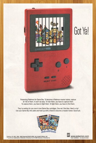 1998 pokemon red blue - 1998,